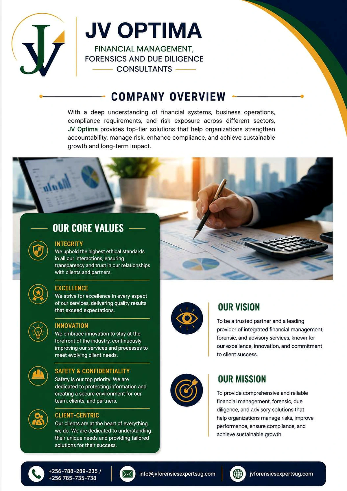JV Optima company profile page 5
